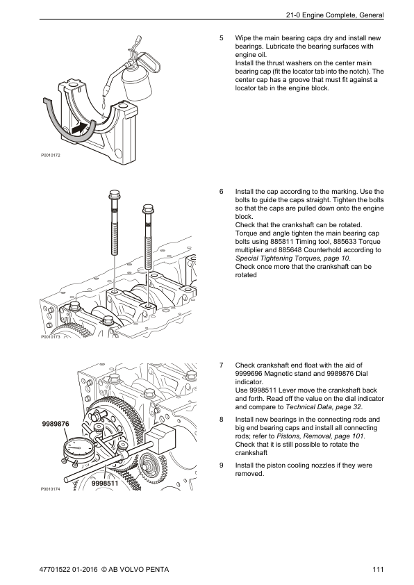 Volvo Penta D13 Engine Group 20-26 Workshop Manual - Image 9