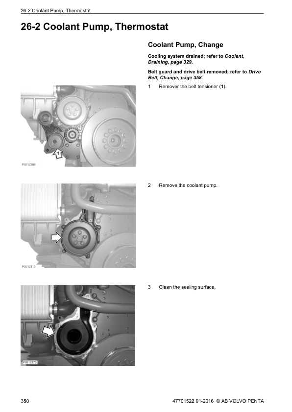 Volvo Penta D13 Engine Group 20-26 Workshop Manual - Image 12