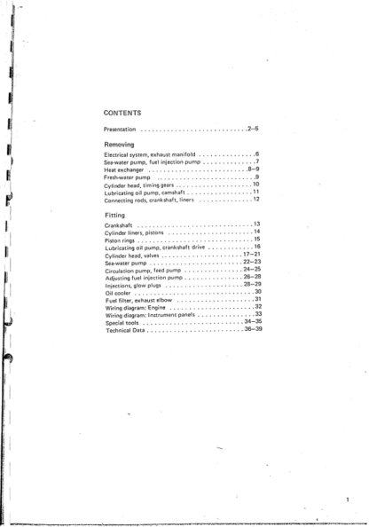 Volvo Penta MD21A MD32A AQD21 AQD32A Engine Workshop Manual - Image 3