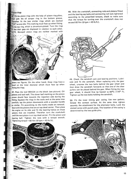 Volvo Penta MD21A MD32A AQD21 AQD32A Engine Workshop Manual - Image 4