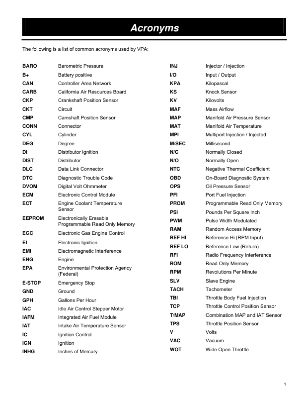 Volvo Penta Model 2005 Mefi Product Training Manual - Image 4