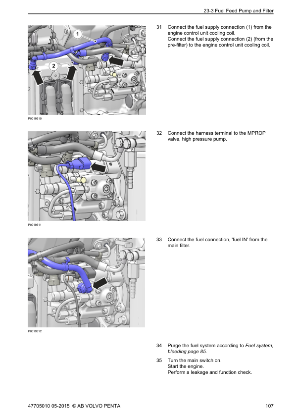 Volvo Penta TAD570VE 571VE 572VE 870VE 871VE 872VE 873VE Engine Group 21-26 Workshop Manual - Image 7