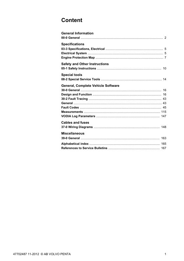 Volvo Penta TAD734GE 550-551 750-751 752-754 560-561 650 660 750 VE Group 30 Workshop Manual - Image 3