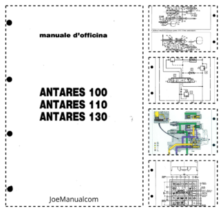 SAME Antares 100 110 130 Tractor Workshop Manual IT