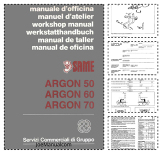SAME Argon 50 60 70 Tractor Workshop Manual IT
