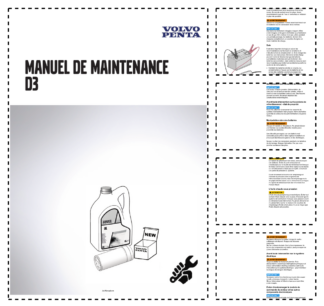 Volvo Penta D3 Engine Operation and Maintenance Manual FR