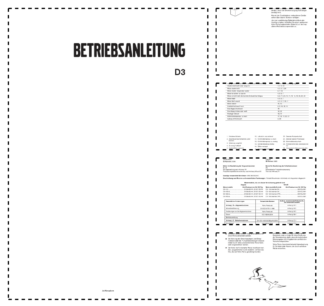 Volvo Penta D3 Engine Operators Manual DE