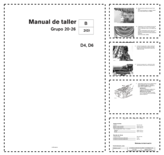 Volvo Penta D4 D6 Engine Group 20-26 Workshop Manual ES 2010