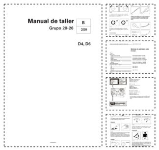 Volvo Penta D4 D6 Engine Group 20-26 Workshop Manual ES 2013