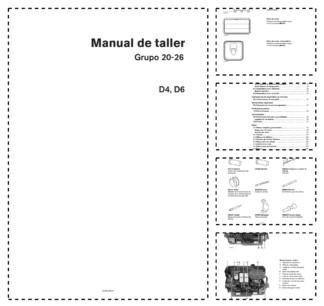 Volvo Penta D4 D6 Engine Group 20-26 Workshop Manual ES 2017