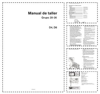 Volvo Penta D4 D6 Engine Group 20-26 Workshop Manual ES 2018