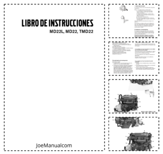 Volvo Penta MD22L MD22 TMD22 Engine Workshop Manual ES