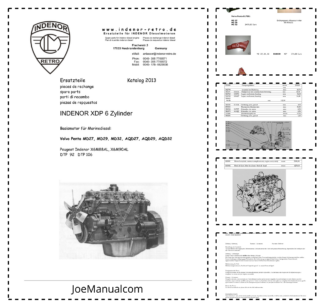 Volvo Penta MD27 29 32 AQD27 29 32  Engine Parts Catalog