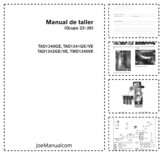 Volvo Penta TAD1240GE 1241GE 1242GE VE TWD1240VEE Engine Group 22-16 Workshop Manual ES