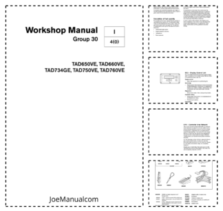 Volvo Penta TAD650VE 660VE 734GE 750VE 760VE Engine Group 30 Electrical Workshop Manual