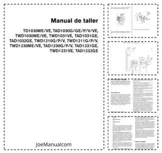 Volvo Penta TD1030 1031 1032 1210 1211 1230 1231 1232 ME VE G GE P V VE Engine Workshop Manual ES