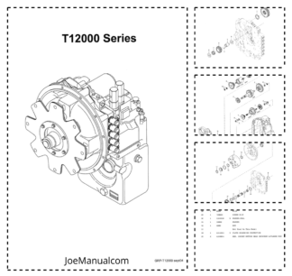 Clark Hurt DANA T1200 Series Transmission Parts Catalog