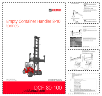 KALMAR DCF 80-10 Container Handler Workshop Manual