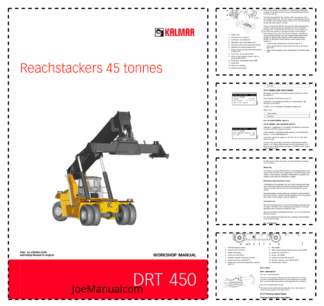 KALMAR DRT450 Container Handler Workshop Manual