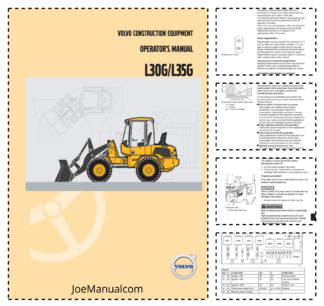 Volvo L30G L35G Wheel Loader Operators Manual