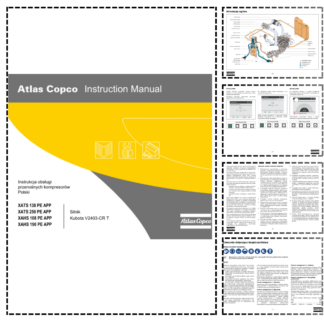 Atlas Copco XATS 138 250 108 190 PE APP Compressor Operation Manual PL