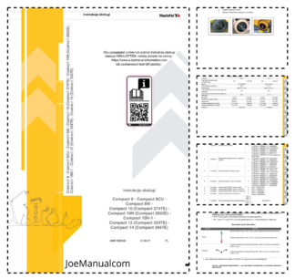 Haulotte COMPACT 8 8CU 8W 10 10N 10N-1 12 14 Elevating Platform Operation Manual PL
