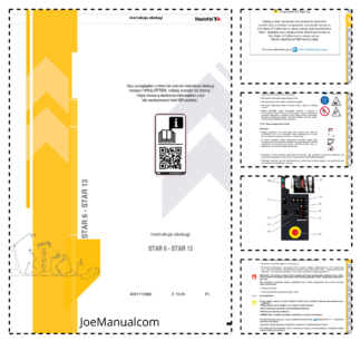 Haulotte STAR 6 13 Elevating Platform Operation Manual PL