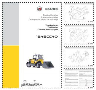 Kramer 1245CC40 Telehandler Parts Catalog v1.0