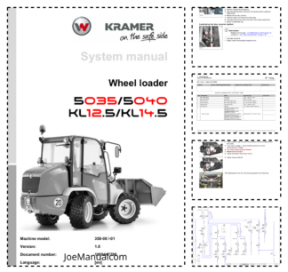 Kramer 5035 5040 KL12.5 KL14.5 Wheel Loader System Service Manual v1.0