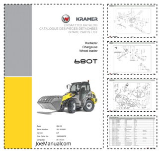 Kramer 680T Wheel Loader Parts Catalog SN 352100001 v2.1