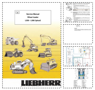 Liebherr L550 – 580 2plus2 Serie 6 Wheel Loader Service Manual