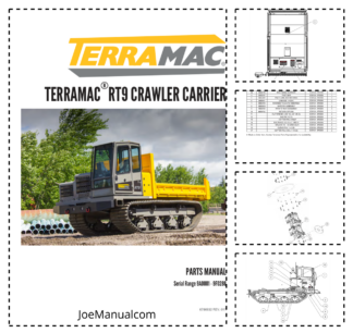 TERRAMAN RT9 Crawler Carrier Parts Catalog SN 9A0001-9F0288 v011