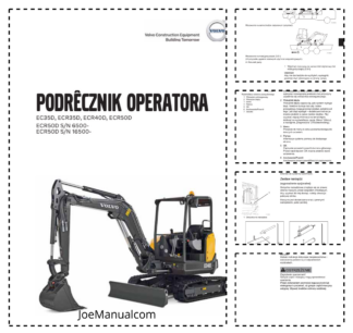 Volvo EC35D ECR35D ECR40D ECR50D Excavator Operation Manual PL