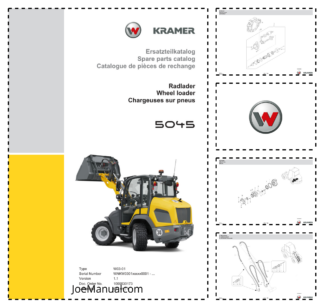 Wacker Neuson 5045 Wheel Loader Parts Catalog SN WNKW0301XXXXX0001 v1.1