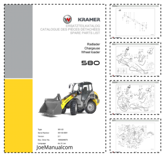 Wacker Neuson 580 Wheel Loader Parts Catalog SN 35103001 v2.1
