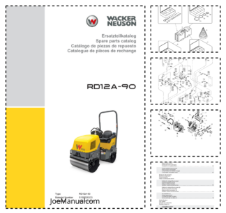 Wacker Neuson RD12A-90 Roller Parts Catalog