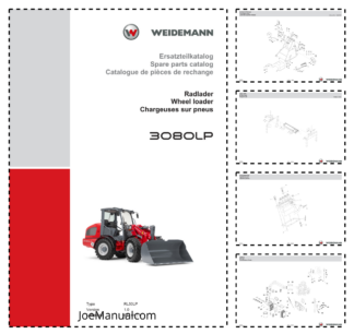 Weidemann 3080LP Wheel Loader Parts Catalog v1.0