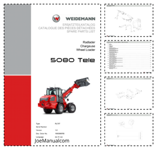 Weidemann 5080 Telescopic Wheel Loader Parts Catalog v1.0