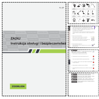 Zoomilion ZA24J Elevation Platform Operation Manual PL