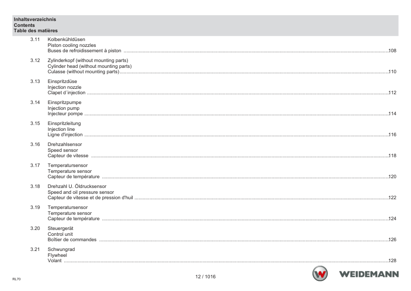 Weidemann 5080 STage V Wheel Loader Parts Catalog v1.0 - Image 5