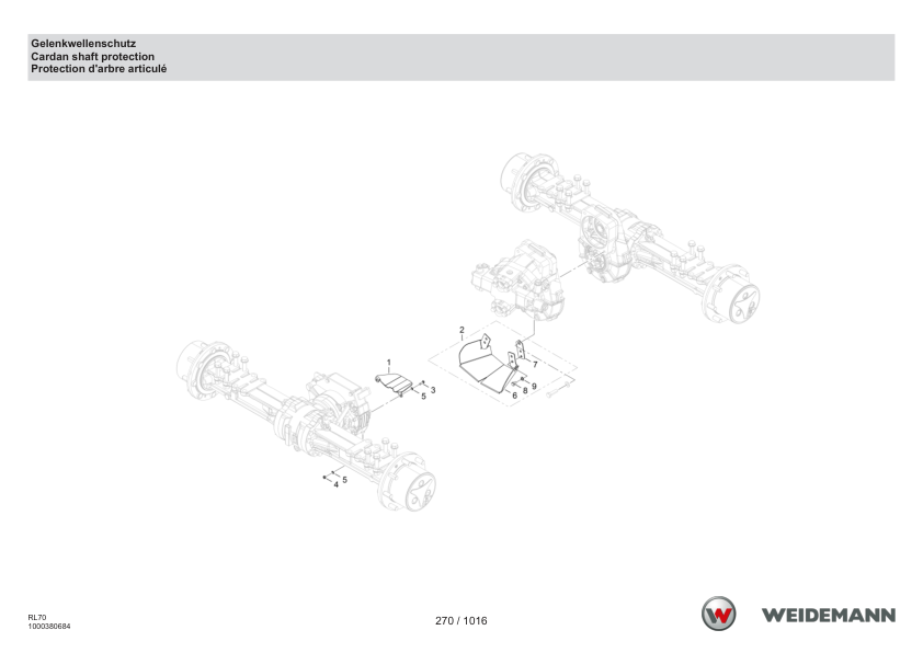 Weidemann 5080 STage V Wheel Loader Parts Catalog v1.0 - Image 15
