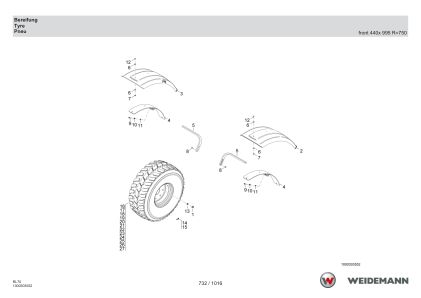 Weidemann 5080 STage V Wheel Loader Parts Catalog v1.0 - Image 18