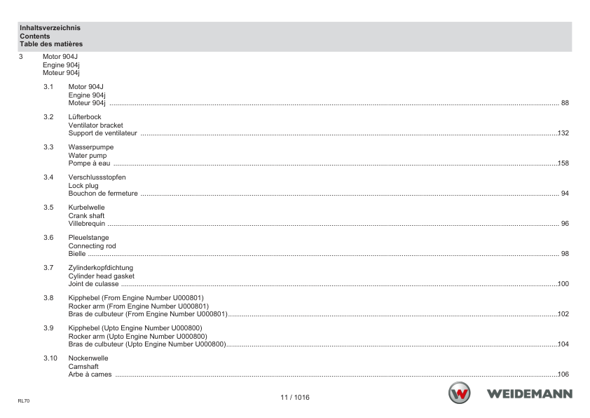Weidemann 5080 STage V Wheel Loader Parts Catalog v1.0 - Image 4