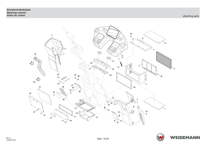 Weidemann 5080 STage V Wheel Loader Parts Catalog v1.0 - Image 17