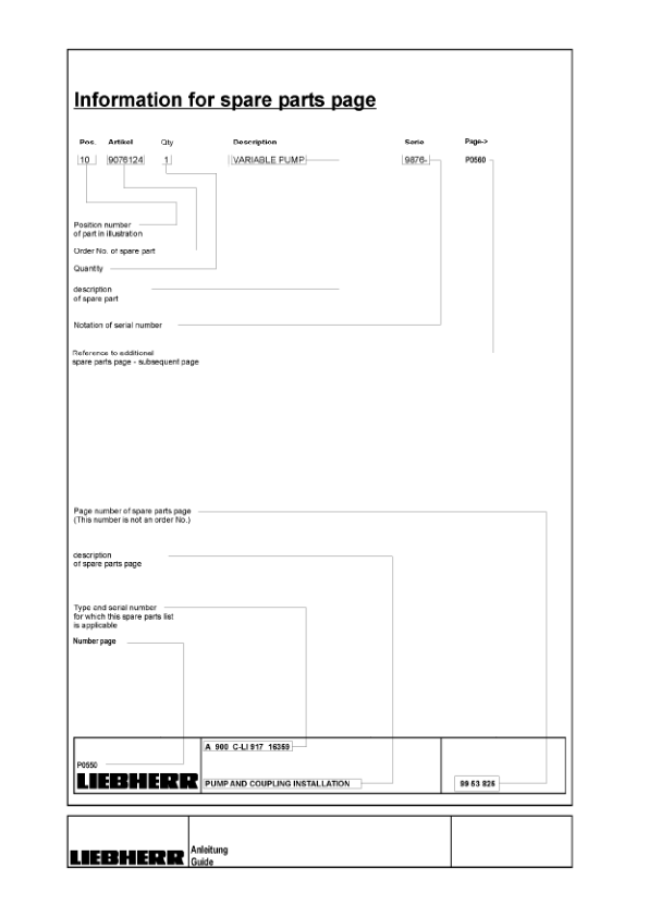 Liebherr PR 754 Litronic Type 990 Crawler Dozer Parts Catalog SN 12000 and UP - Image 6