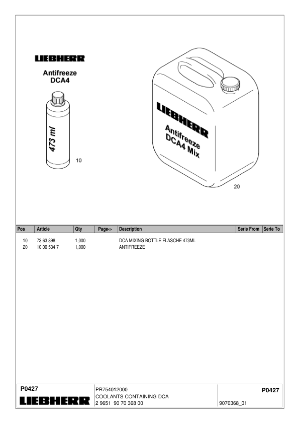 Liebherr PR 754 Litronic Type 990 Crawler Dozer Parts Catalog SN 12000 and UP - Image 15