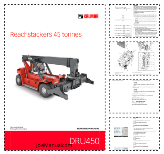 Kalmar DRU450 Reachstacker 45 tonnes Workshop Manual