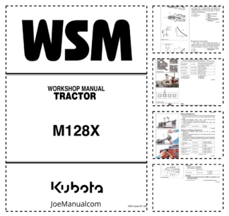 Kubota M128X+ Tractor Workshop Manual