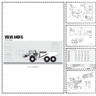 Volvo A40F G Articulated Truck Parts Catalog