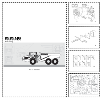 Volvo A45G Articulated Truck Parts Catalog
